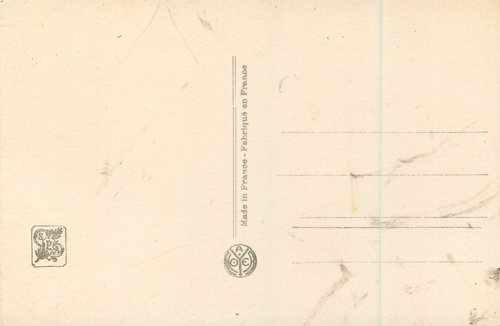 CPA Salon de paris andre dauchez douarnenez 6344 — Verso