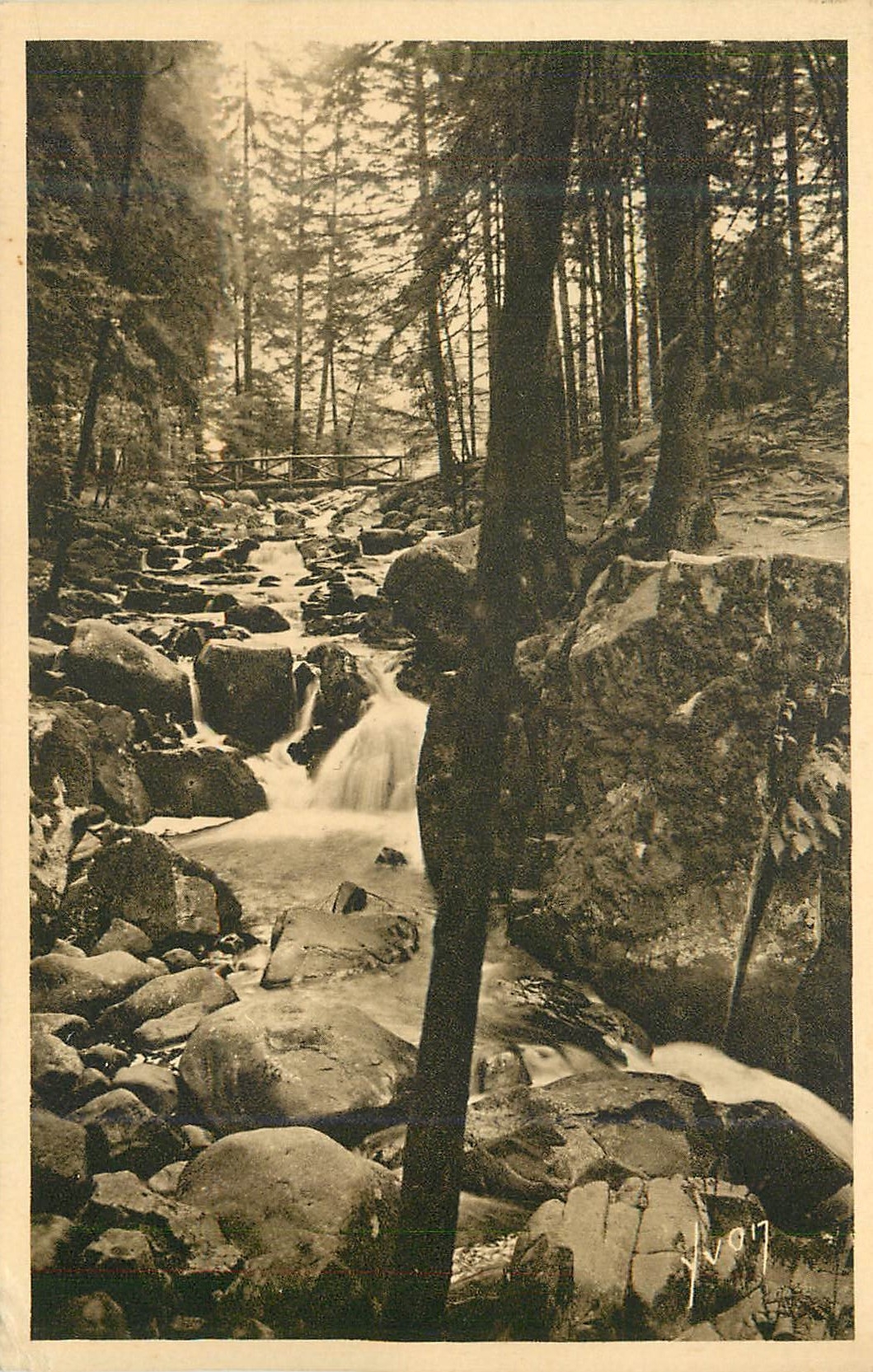 Gérardmer (Vosges) — Le Saut des Cuves - Le Pont d'Amour — Éditions d'Art YVON