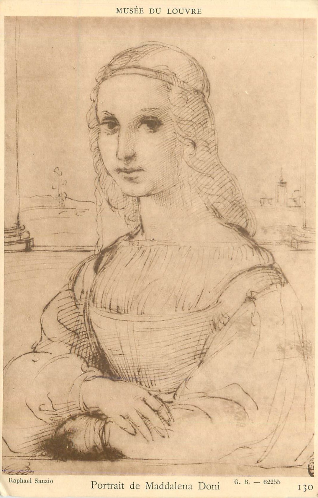 CPA Portrait de maddalena doni