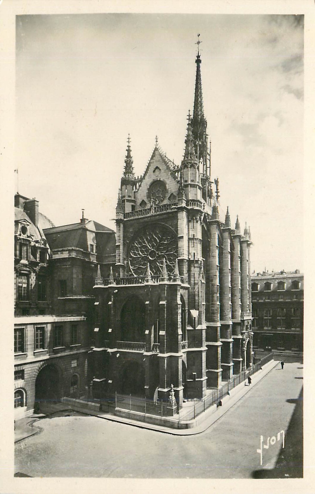 CPM Paris en flanant la sainte chapelle