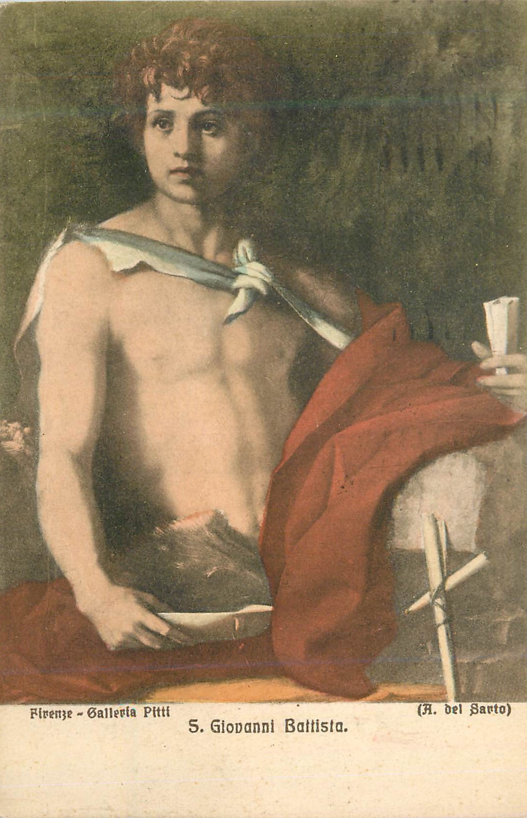 CPA Firenze gallerie s gionanni battista (a bel sano)
