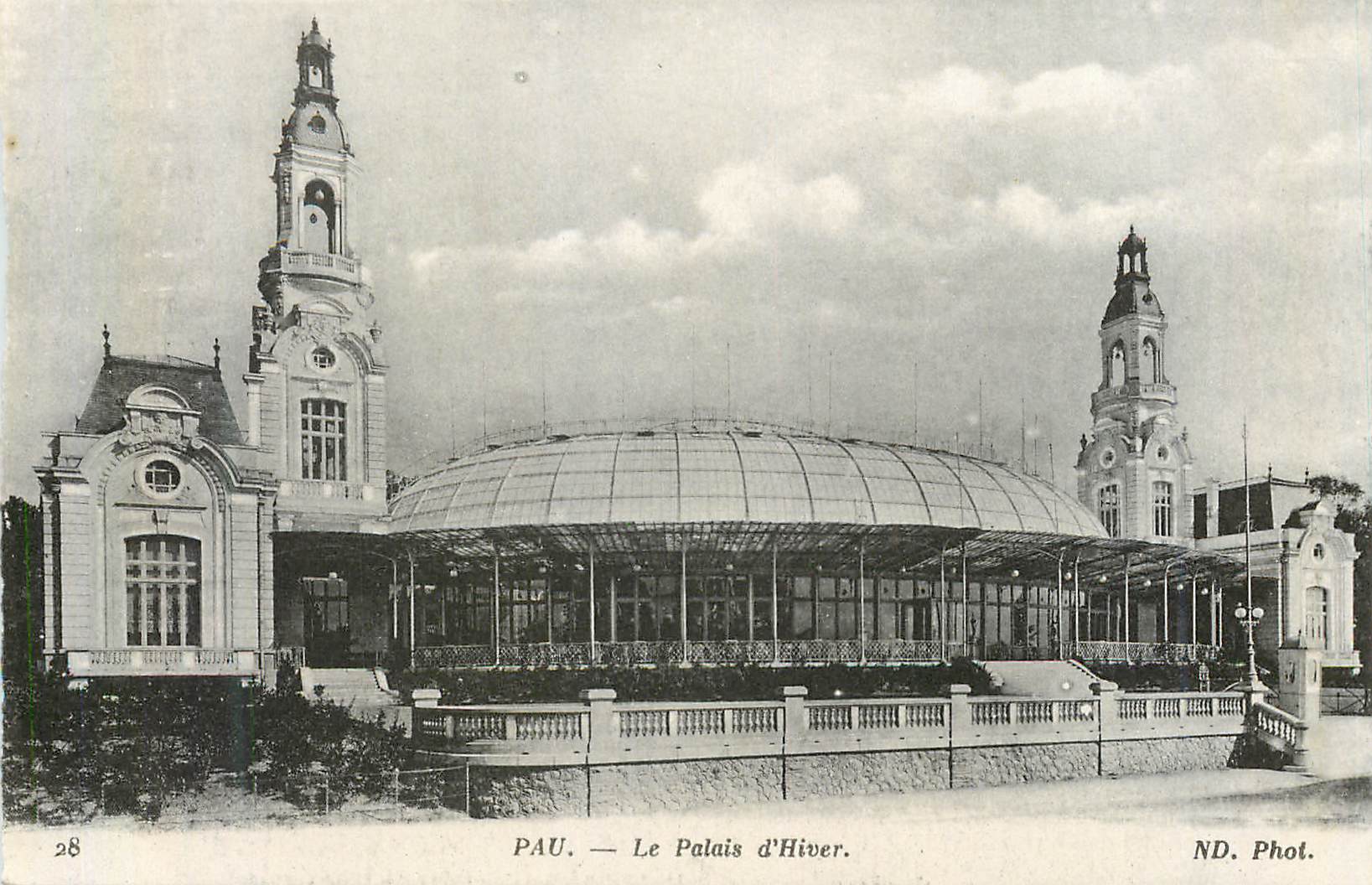 CPA Pau le palais d hiver