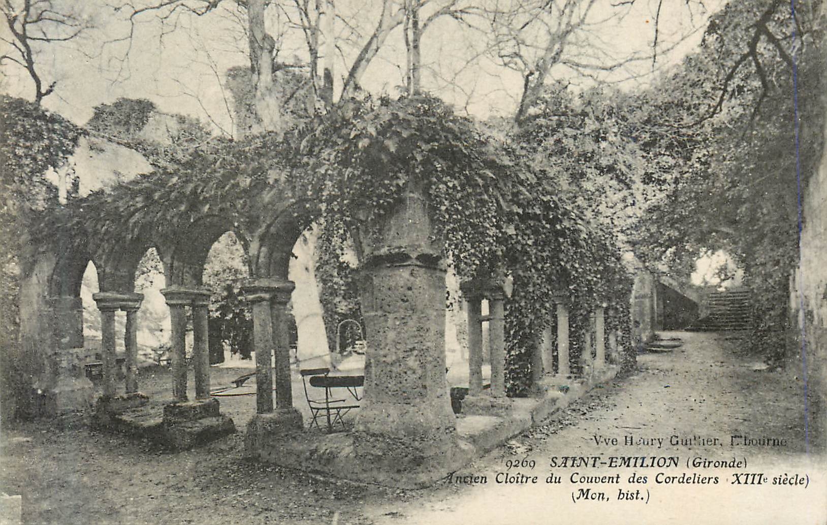 CPA 9260 saint emilion(gironde) ancien du couvent des cordeliers xiii siecle
