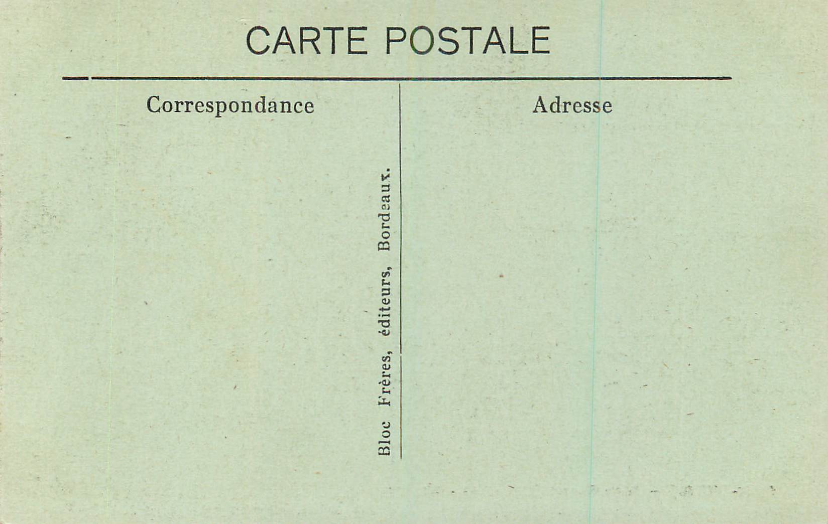 CPA 13 st emilion porte brunet(xiii siecle) — Rückseite