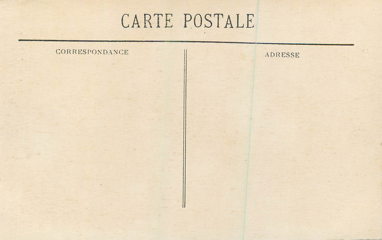 CPA Ste foy la grande le portique du temple protestant — Rückseite