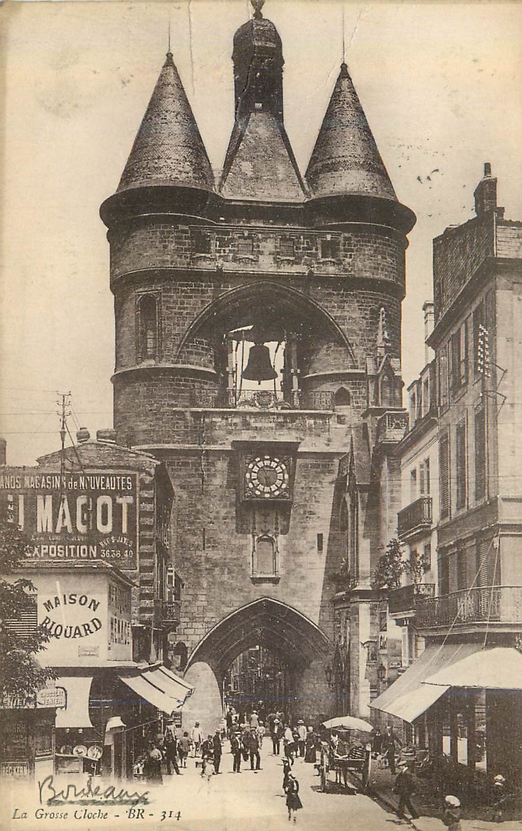 CPA Bordeaux la grosse cloche