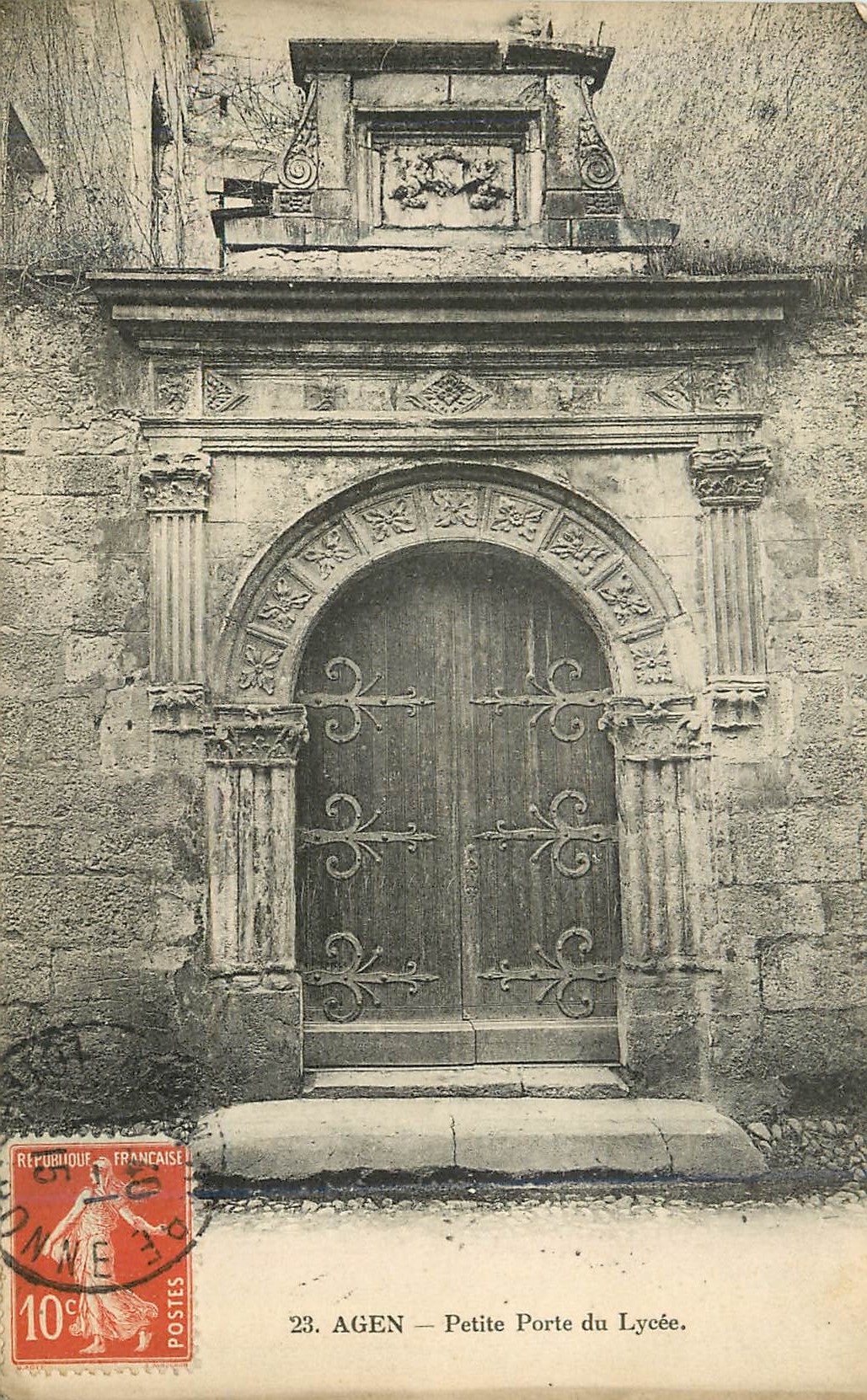 CPA 23 agen petite porte du lycee