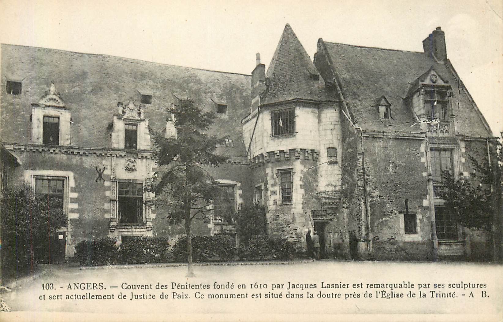 CPA 103 angers Couvent des penitentes