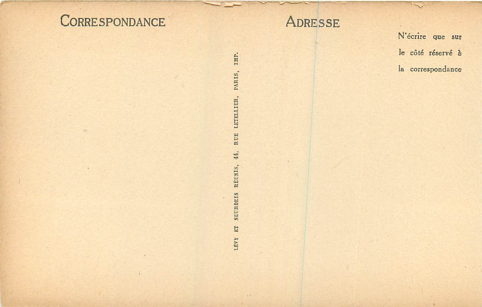 Lisieux — Maison du XVIe s., dite de la Salamandre, Rue aux Févres — ND — Verso