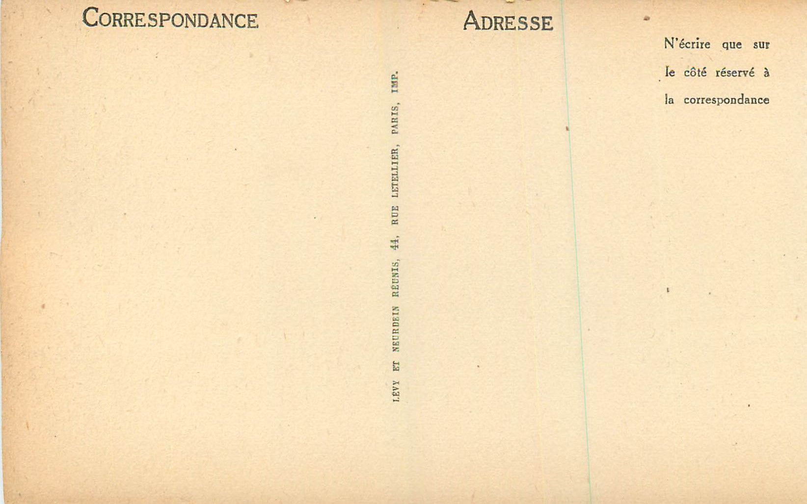Lisieux — Vieilles Maisons Rue de la Paix — LL — Verso