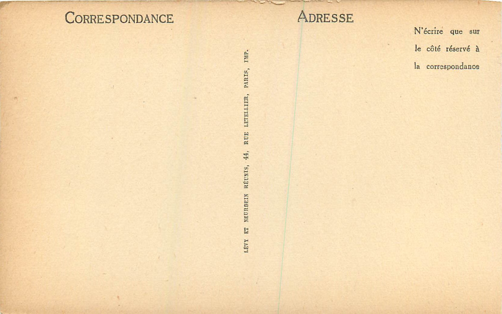 Lisieux — Ancien Palais Épiscopal. La Cheminée — LL — Rückseite