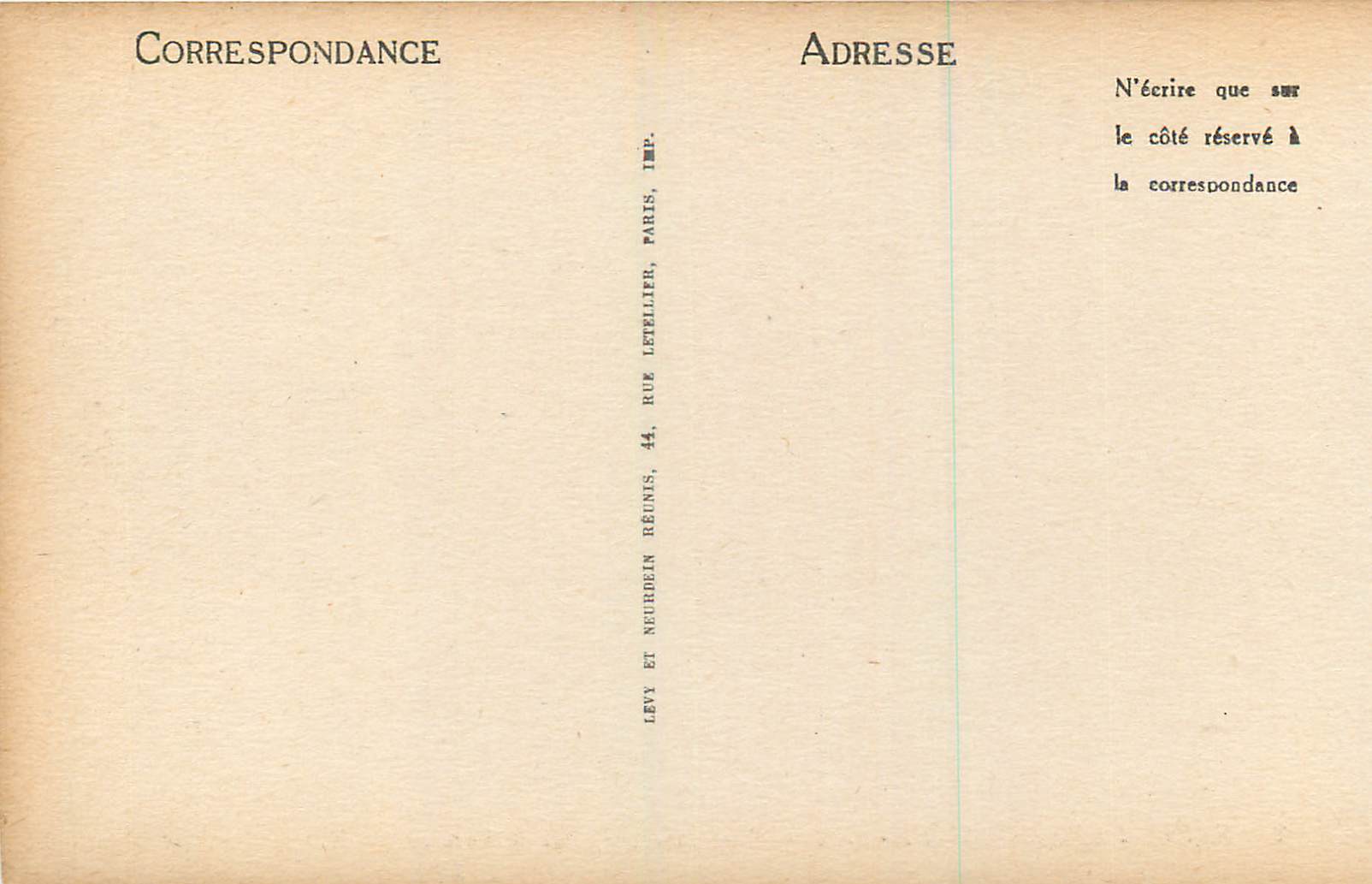 CPA 2 saint pere sous vezelay vue generale prise de vezelay — Rückseite
