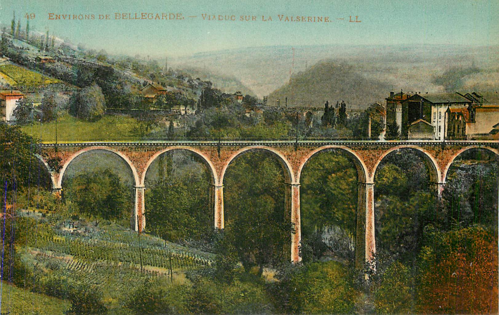 CPA 49 environs de bellegarde vue sur la valserine