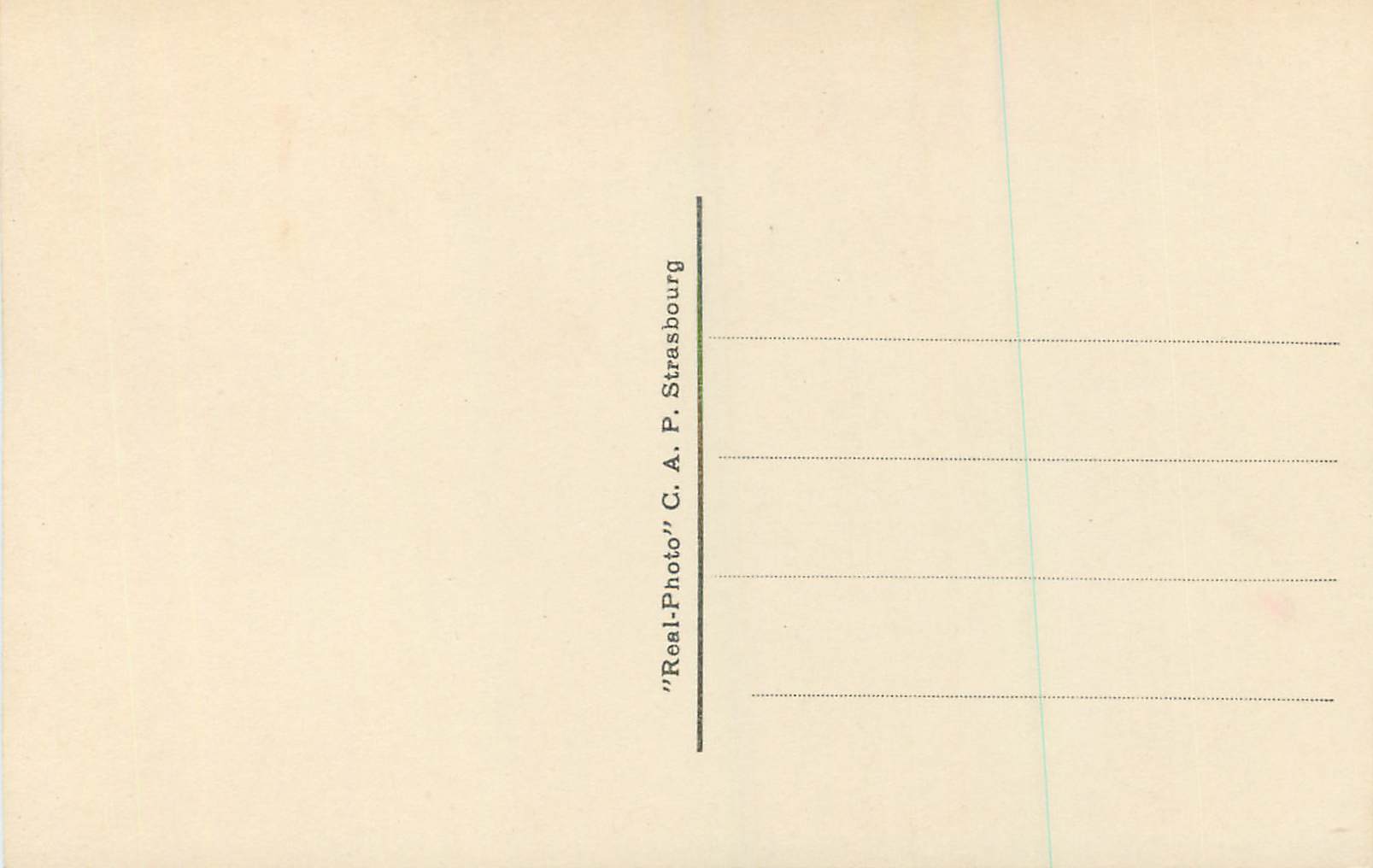 La Vallée du Mont Dore — vue du sommet du Sancy — C.A.P. n°69 — Verso