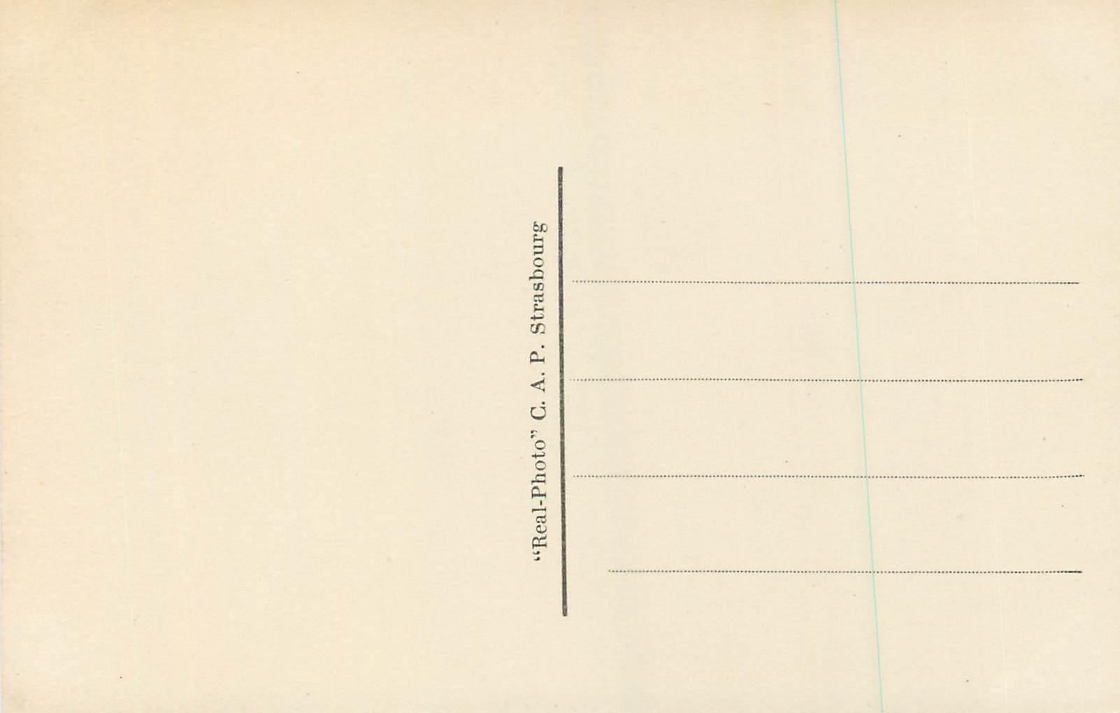 CPM 68 le mont dore a travers les arbres(alt 1050m) — Verso