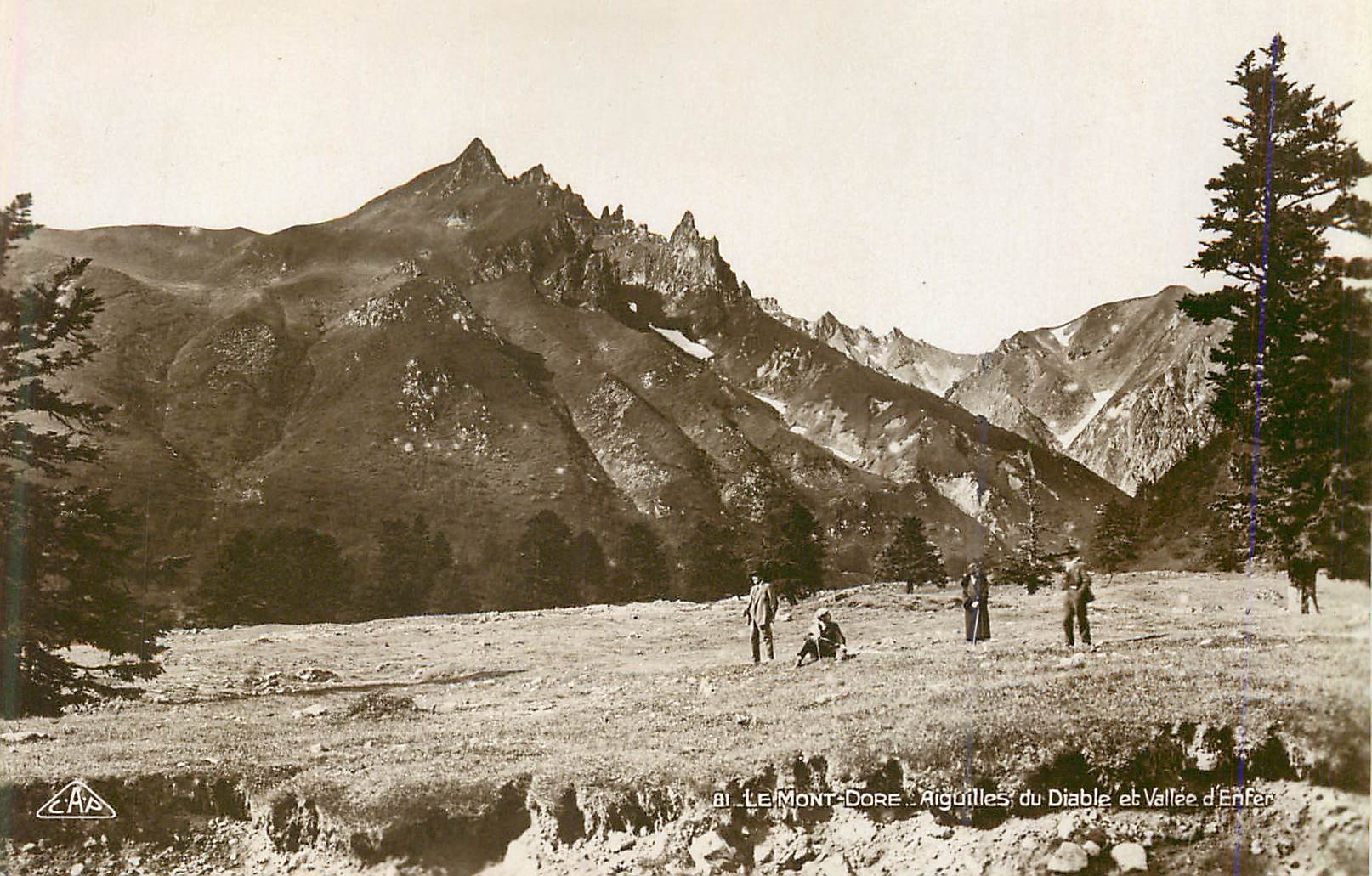 CPM 81 le mont dore aiguilles du diables et vallee d enfer