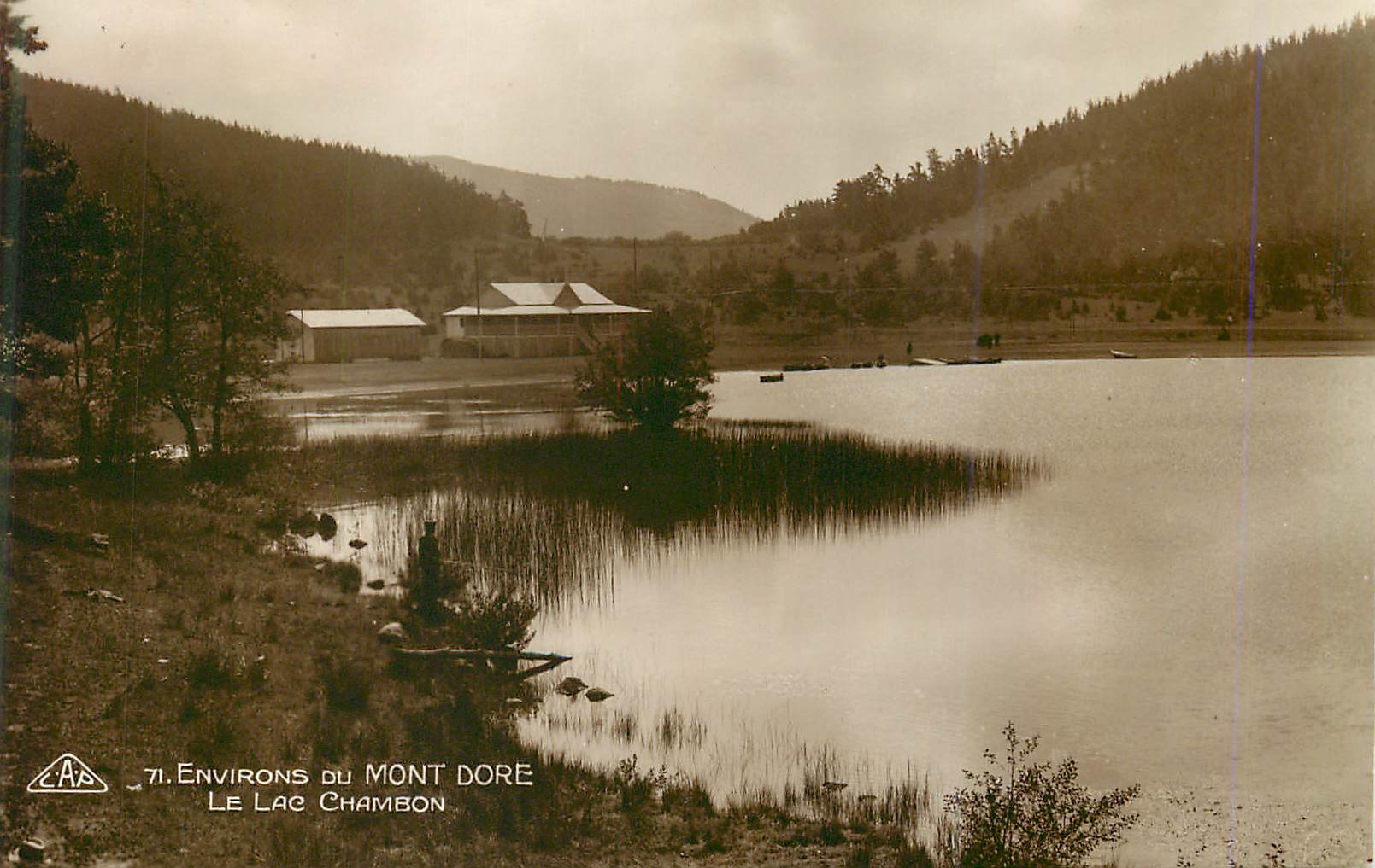 CPM 71 environs du mont dore le lac chambon