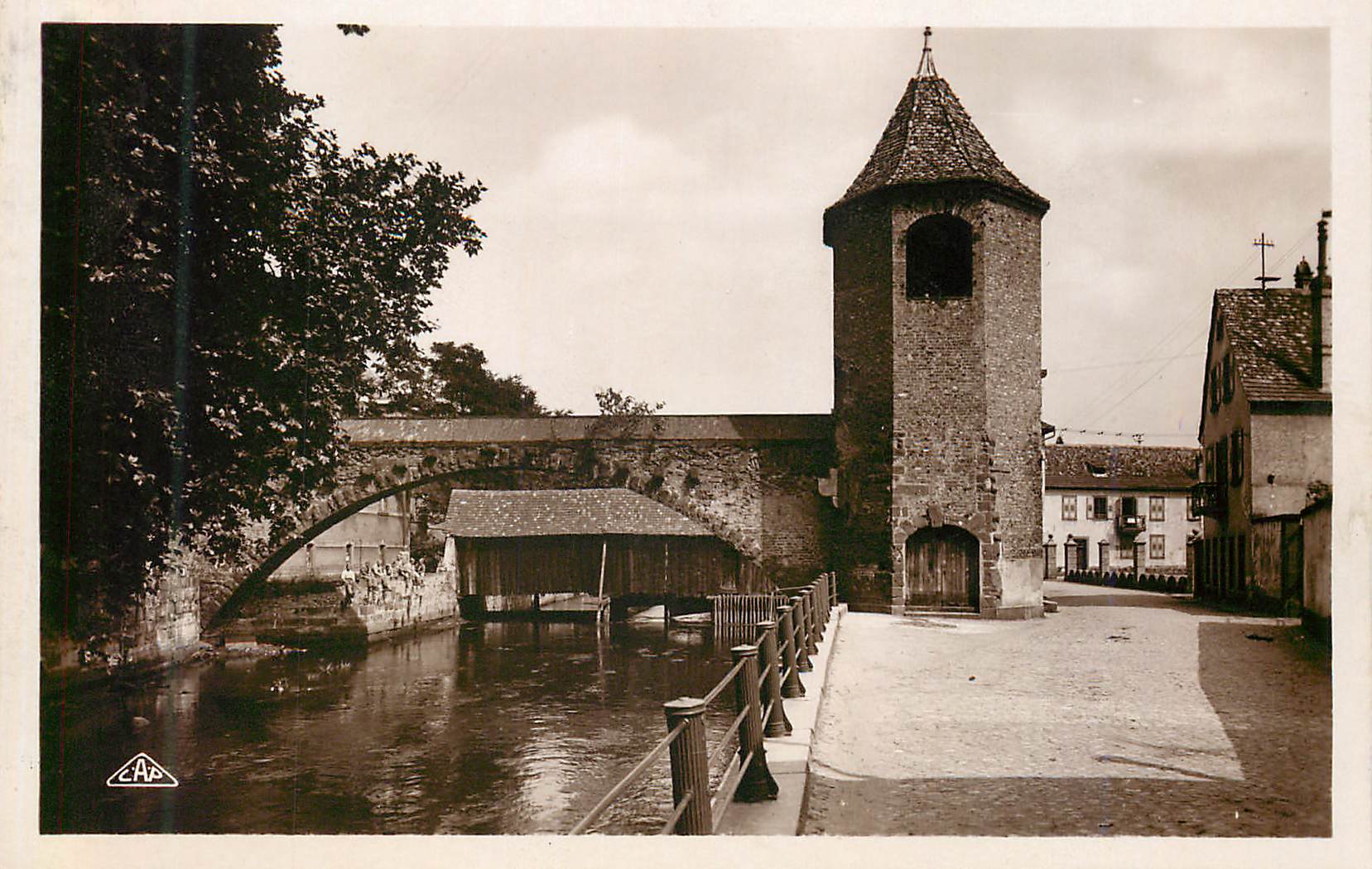 CPM 30 haguenau ancien pont sur la moder