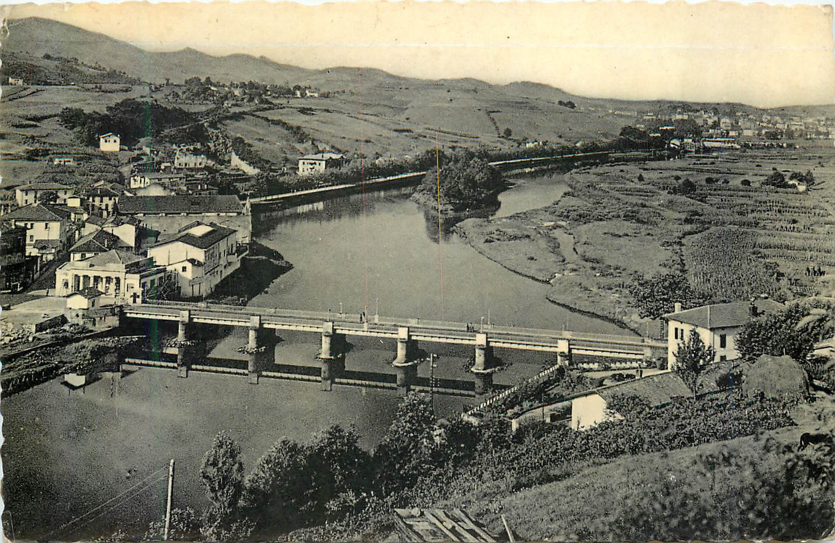 Béthobie — Pont International et l'Île des Faisans — éditeur AD-57