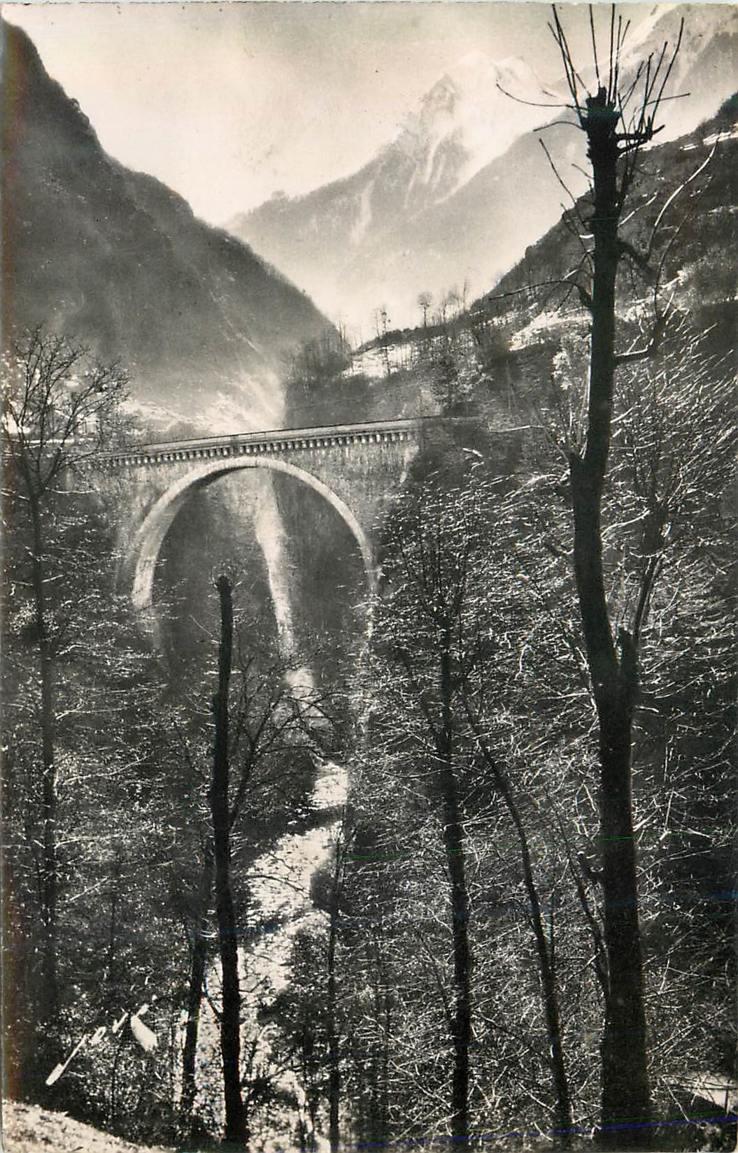CPM Toute la france n 841 luz saint sauveur (h p) le pont napoleon