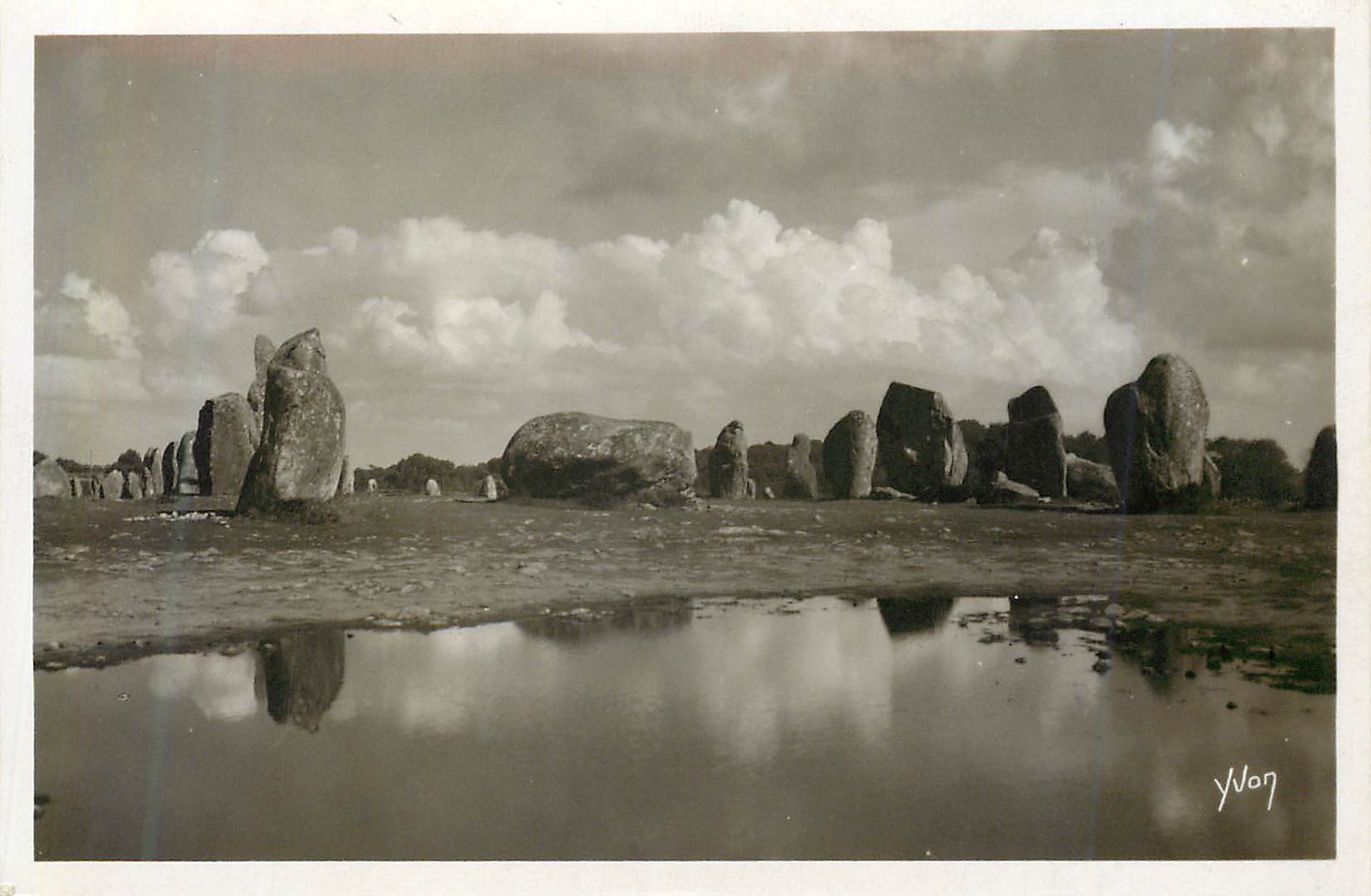 CPM La douce france 91 carnac (morbihan) alignements du ker menec