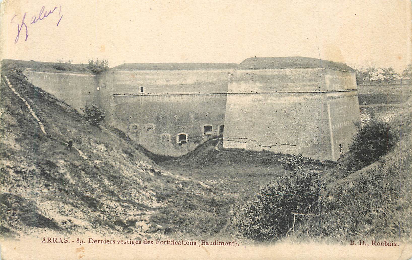Arras - Derniers vestiges des Fortifications (Baudimont) — B.D., Roubaix, n°89