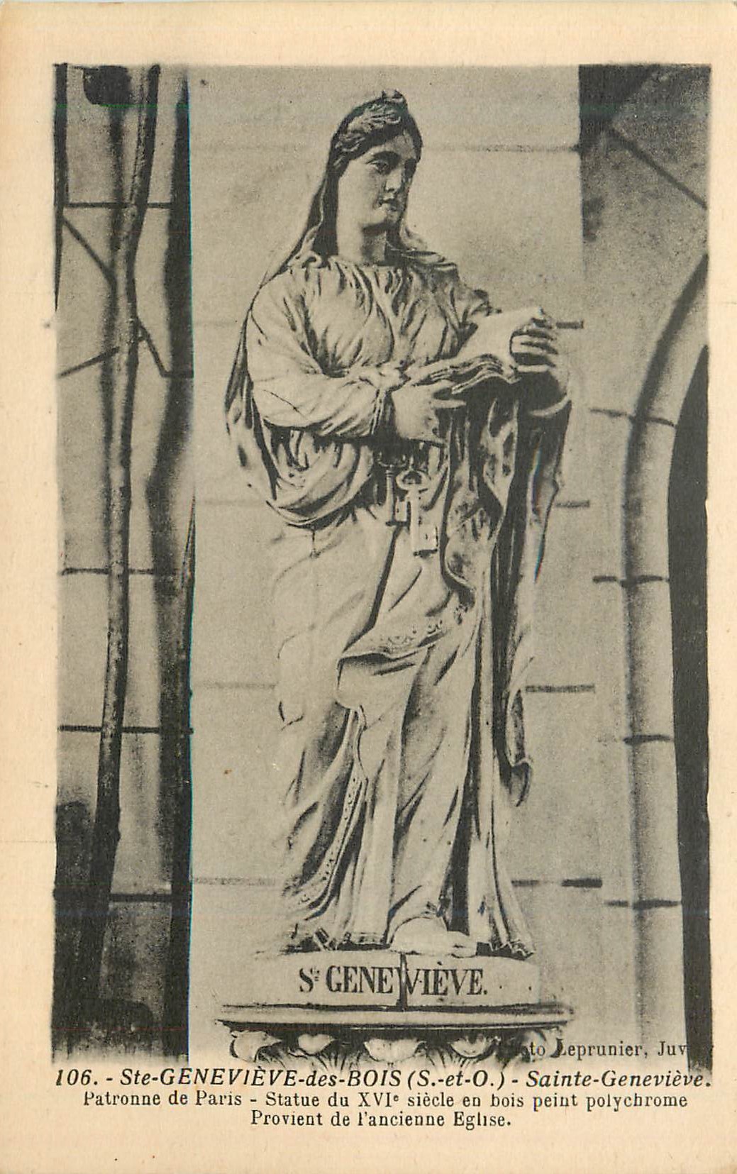 CPA 106 ste genevieve des bois (s et o) sainte genevieve