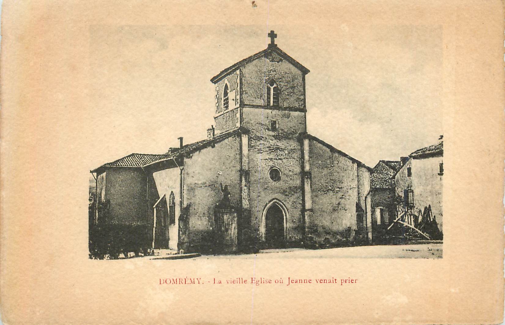 Domrémé - La vieille église où Jeanne venait prier
