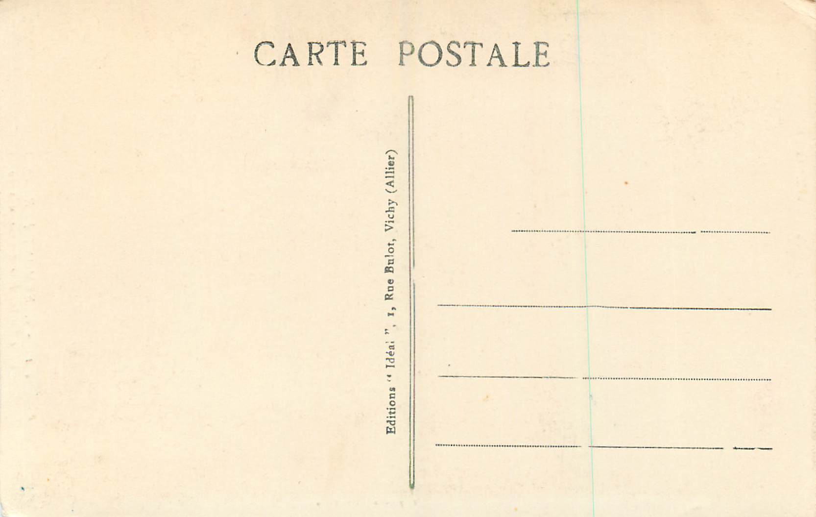 CPA L auvergne pittoresque 4114 clermont ferrand vieille porte rue des grands jours — Rückseite