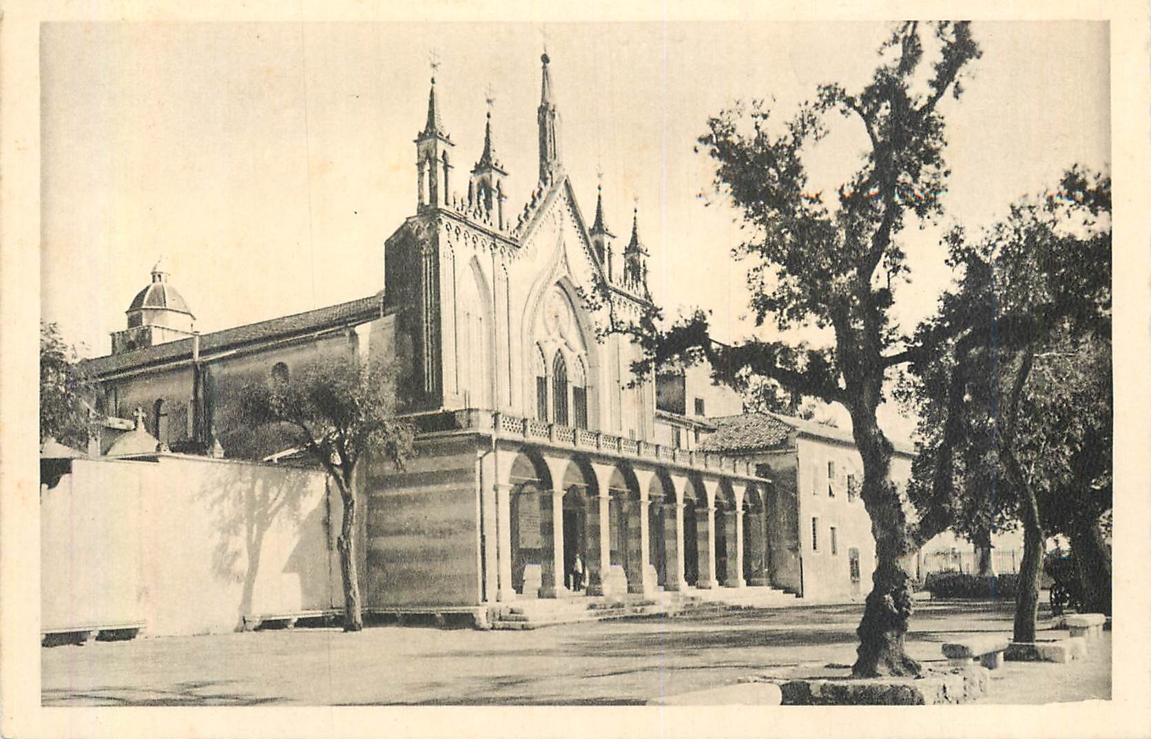 CPA 603 nice l eglise du monastere de cimiez