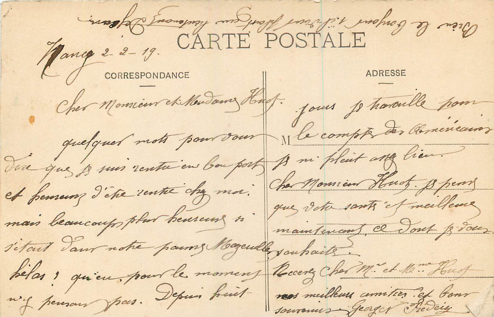 CPA Nancy fontaine de neptune par guibal et grille de jean lamour (1755) — Verso