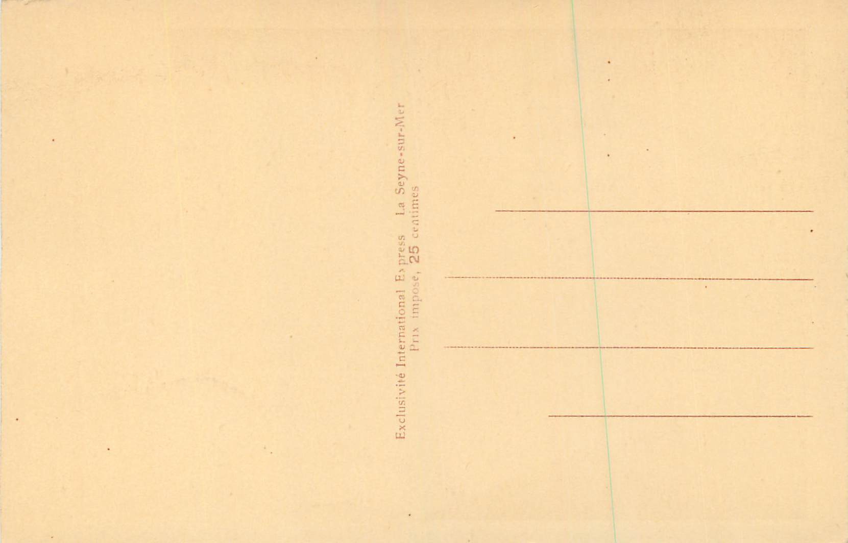 CPA Sainte bernadette rentrant de bartres a la veille des apparitions — Rückseite