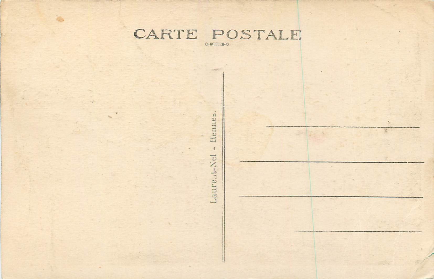 Paramé — Strand und Grand Hotel — Côte d'Émeraude — Rückseite