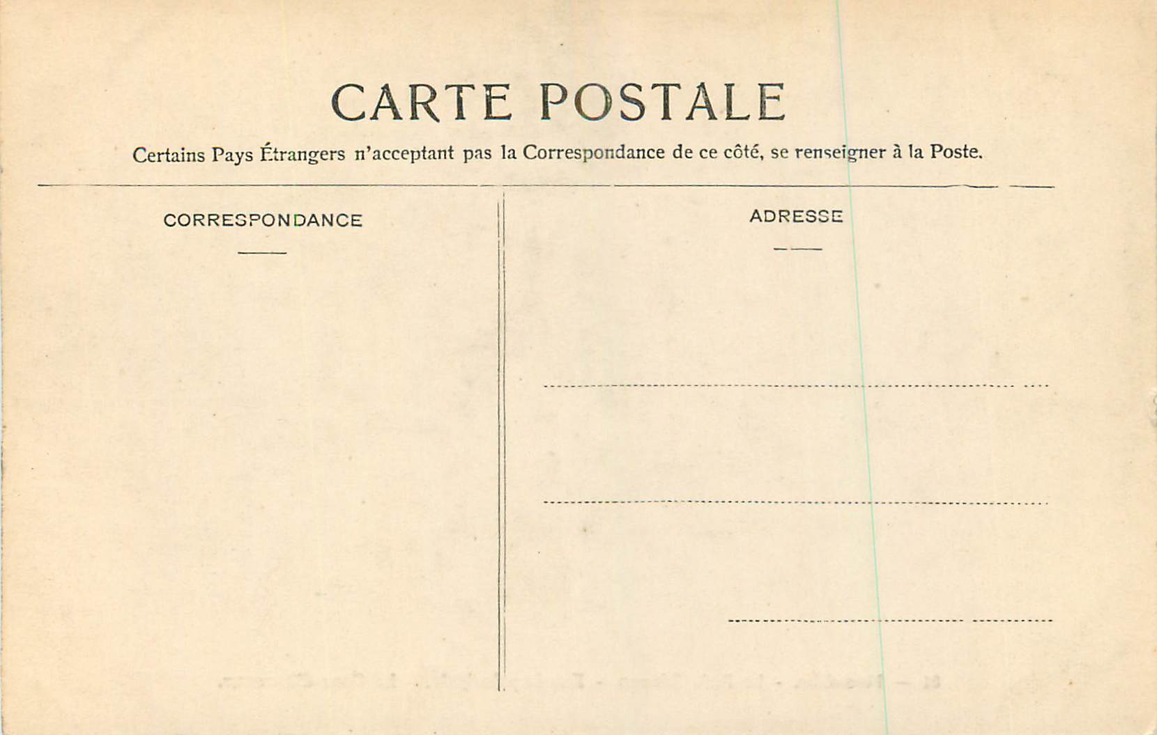 CPA 81 versailles le petit trianon entree principale la cour d honneur — Verso