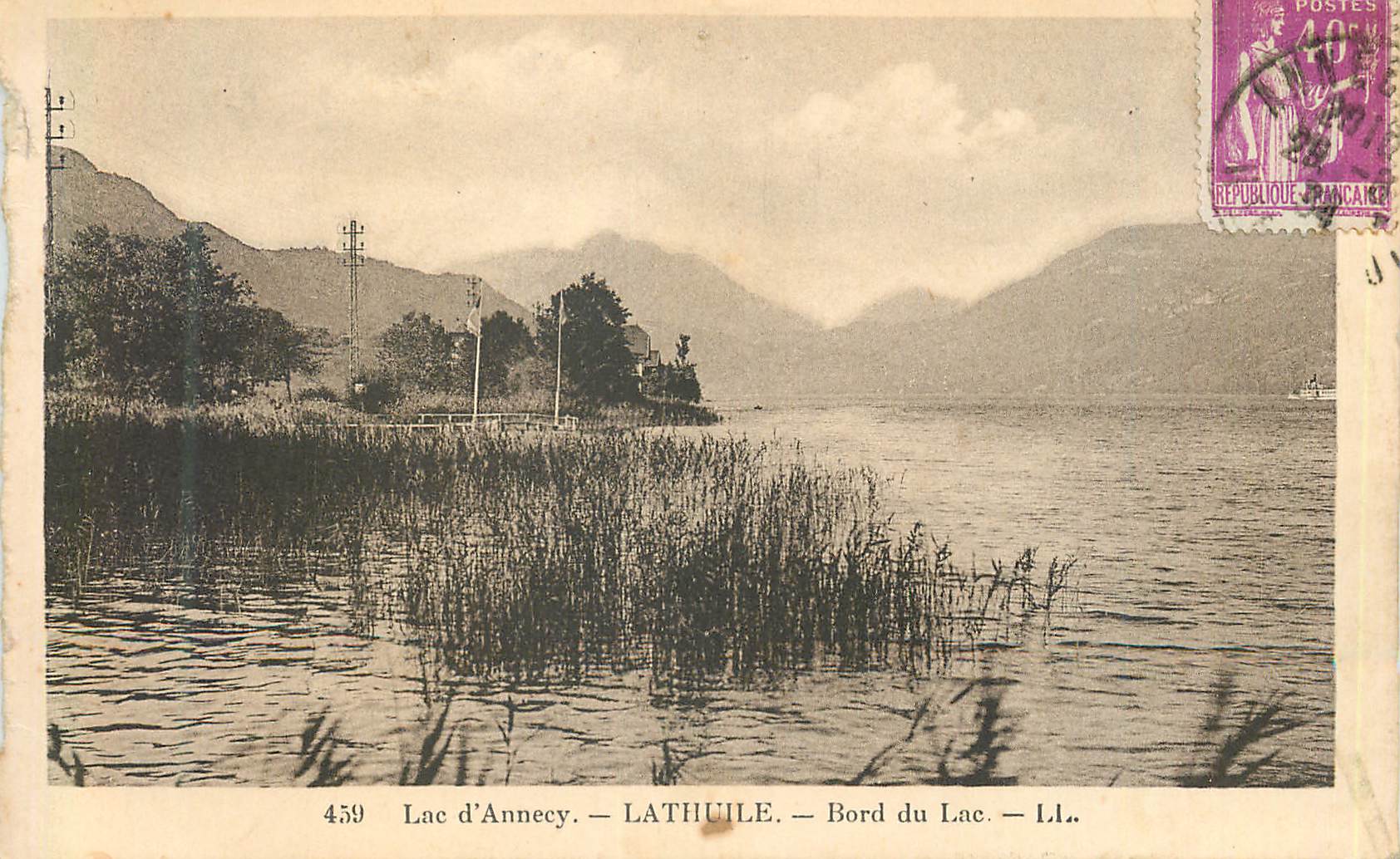Lac d'Annecy — Bord du Lac — LATHUILE — n°459