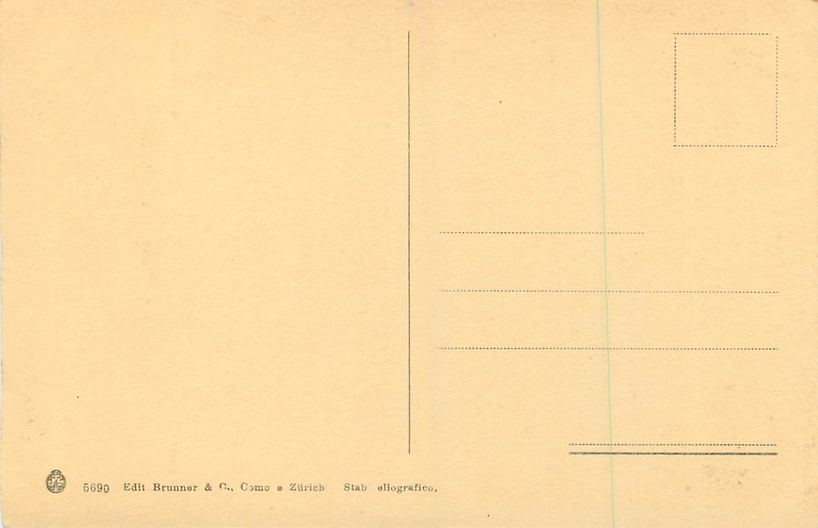 CPA Leonardo da vinci suo ritratto — Back