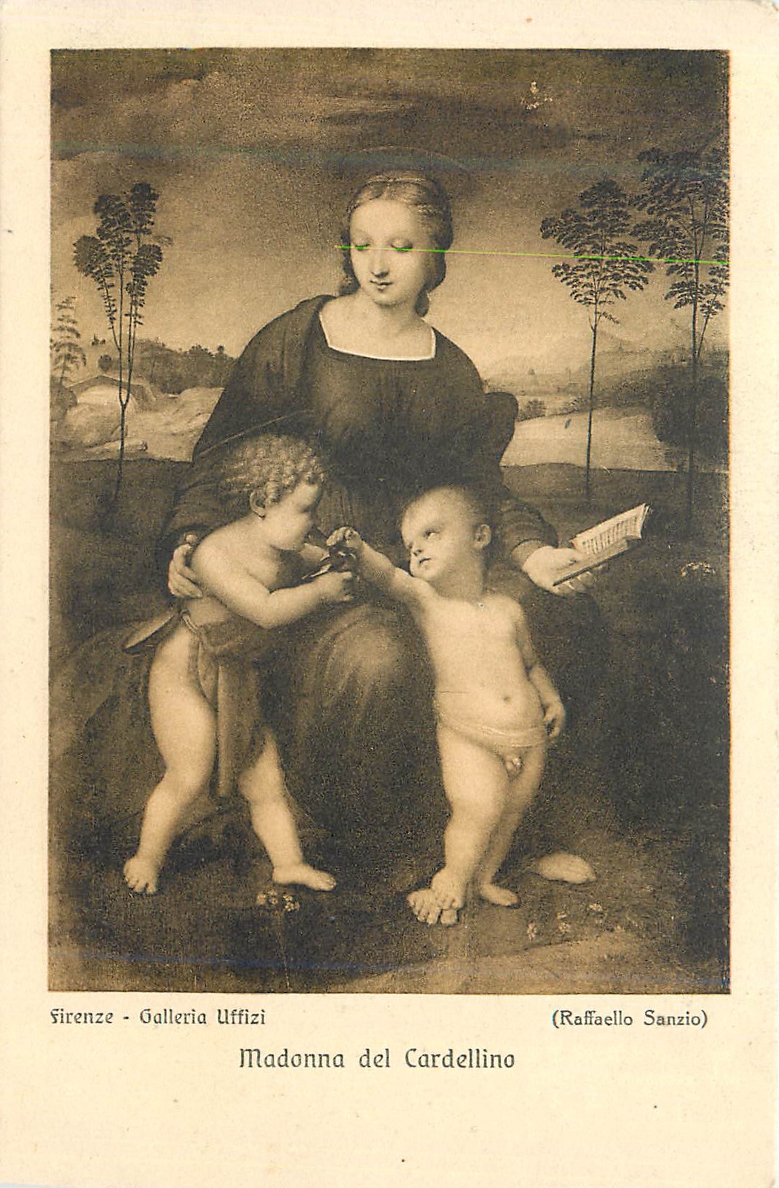Madonna del Cardellino — Raffaello Sanzio — Verlag Brunner & C., Como