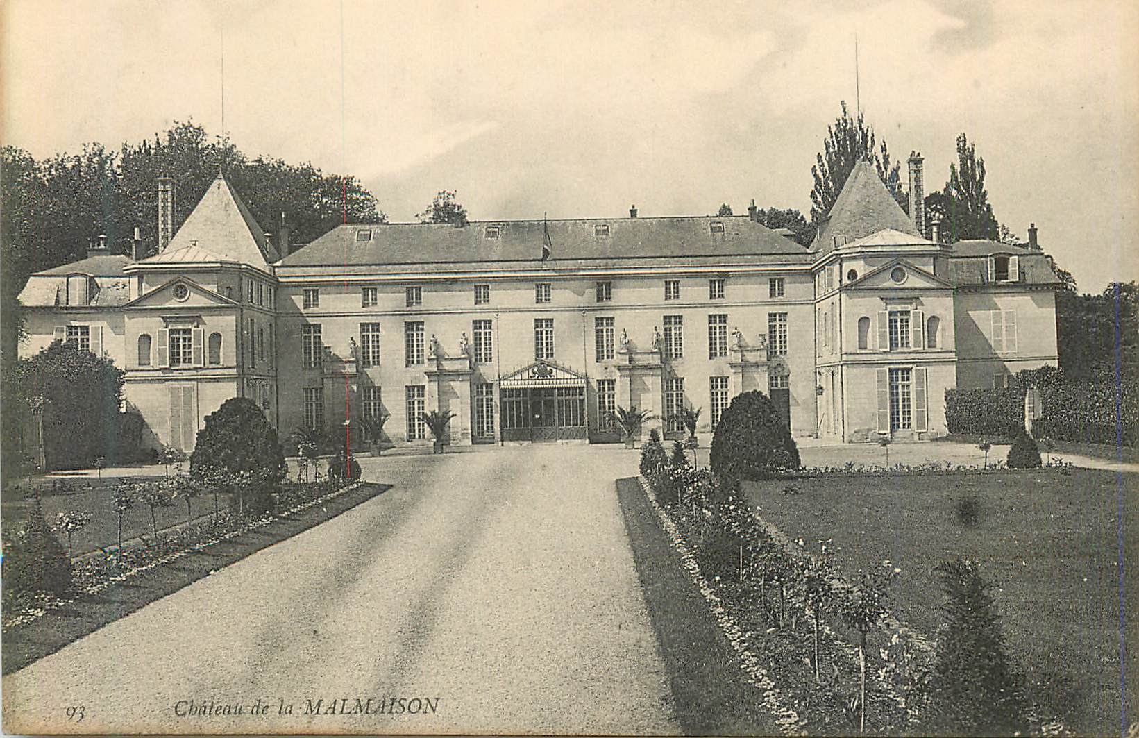CPA 93 chateau de la malmaison