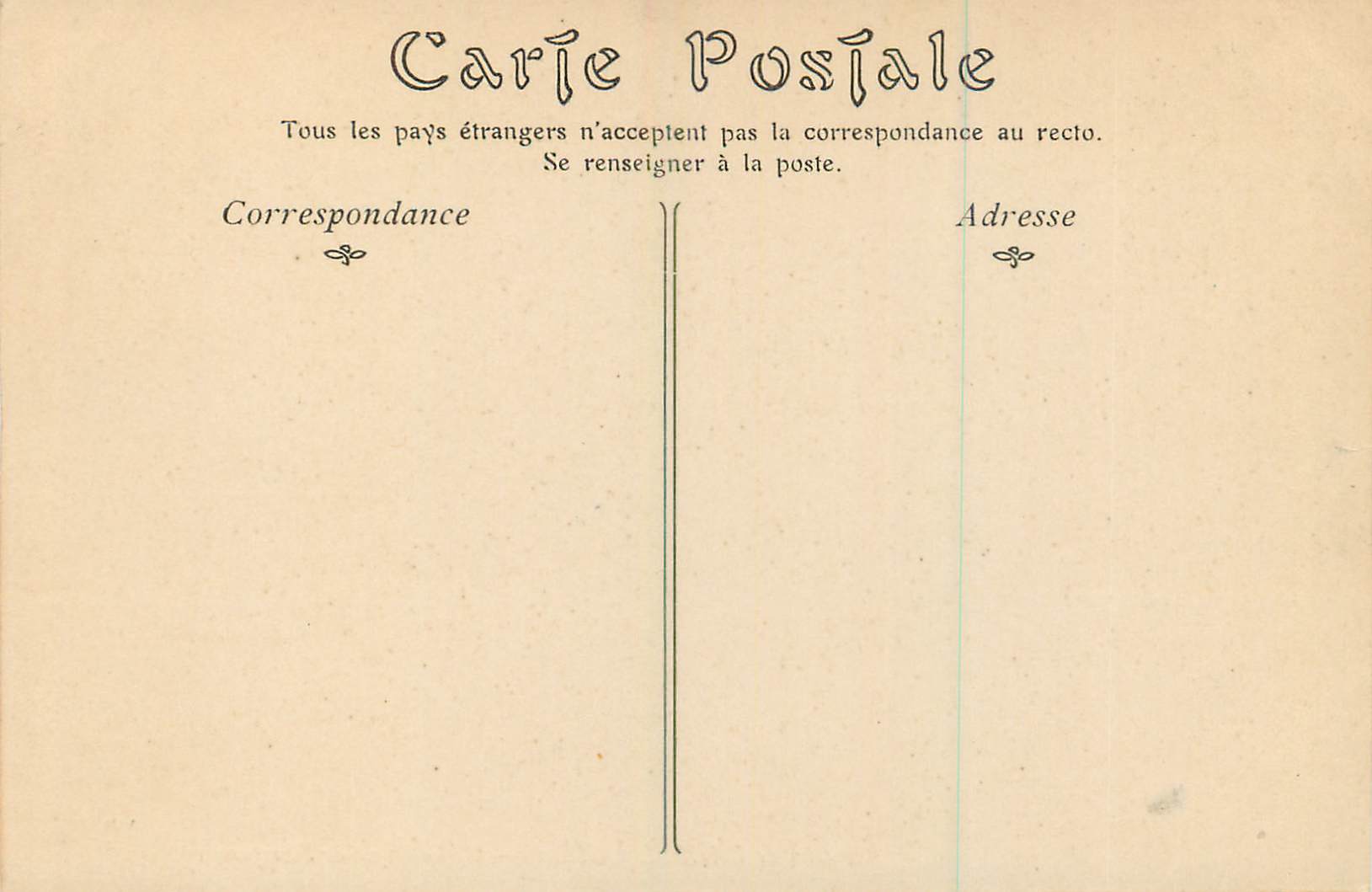CPA Chateau de la malmaison bibliotheque de l empereur Napoleon 1er — Rückseite