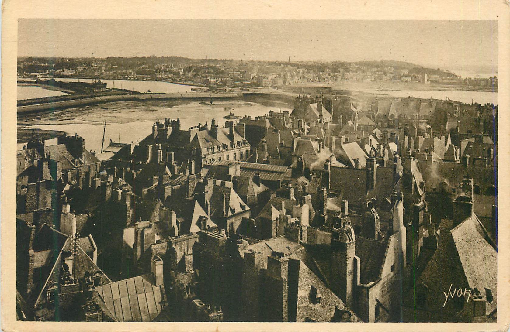 CPA La douce france bretagne cote d emeraude 3 saint malo