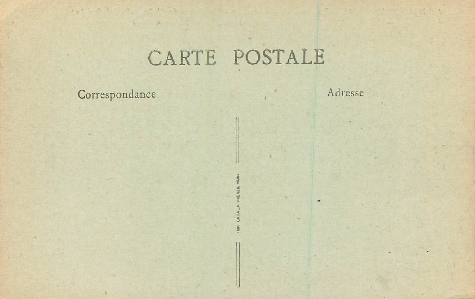 Les Ponts de Claic et le Col de l'Arc — Vieux Pont Lesdiguères et Nouveau Pont — B. F., Paris — Rückseite