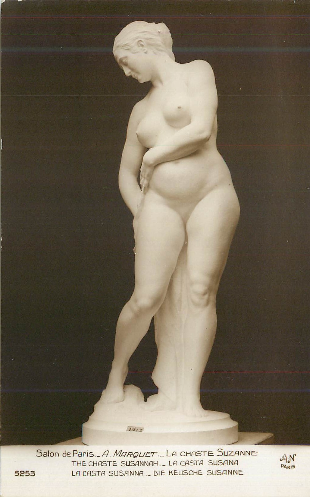 CPA Salon de paris a marquet la chaste suzanne 5253
