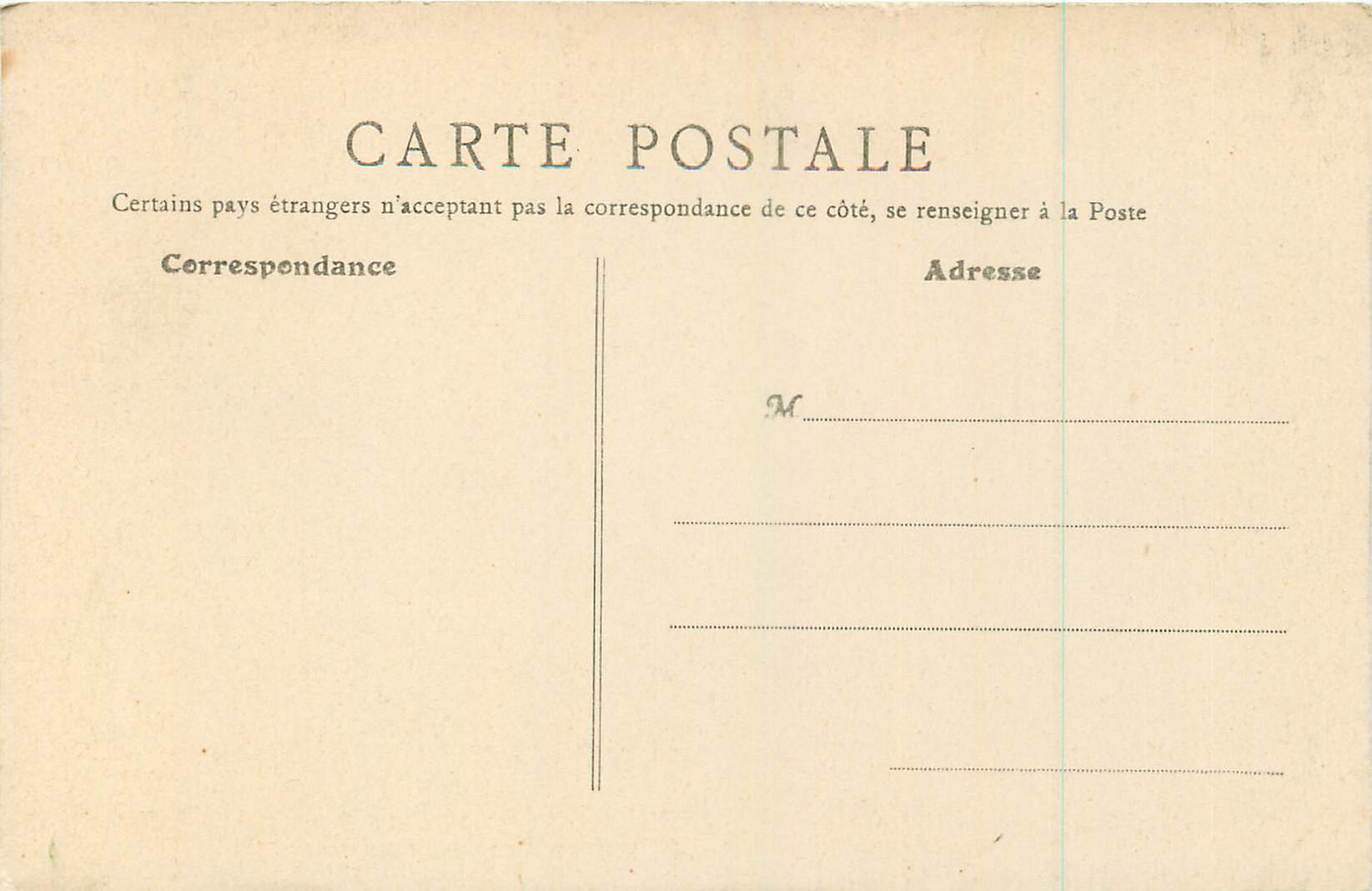 Fontainebleau (S. et-M.) - Badezimmer des Kaisers — S.F., Paris, Nr. 81 — Rückseite