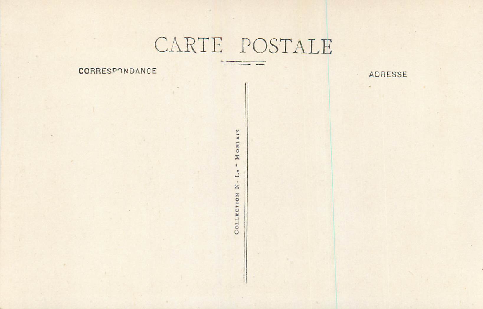 CPA 17 st thegonnec (finistere) chaire a precher de l eglise — Rückseite