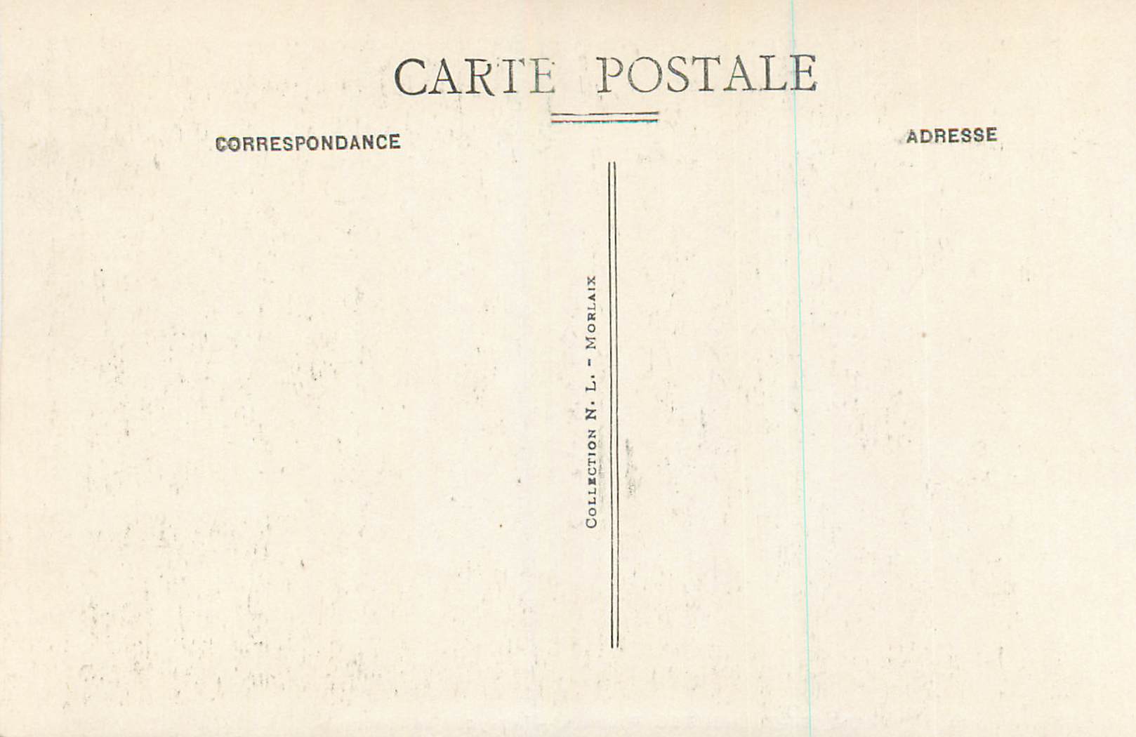 CPA 16 st thegonnec (finistere) triptyque de la vierge — Rückseite