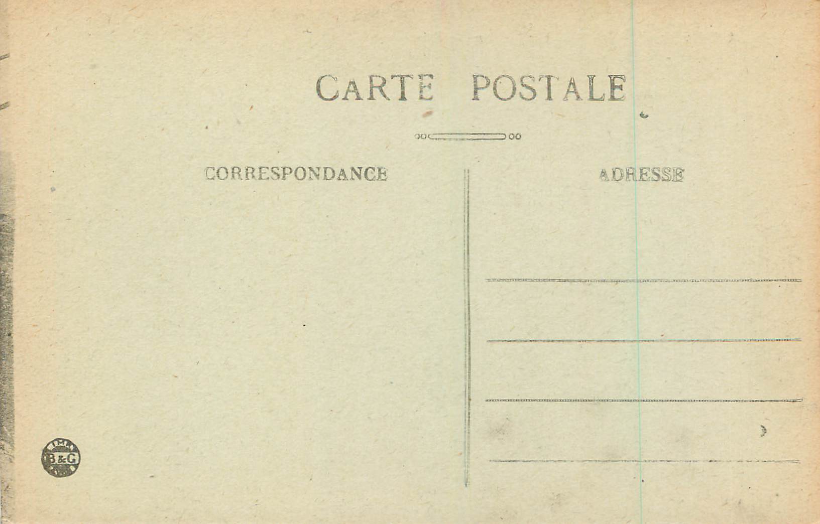 CPA 088 dauphine la mure le pont de ponsonnas — Rückseite