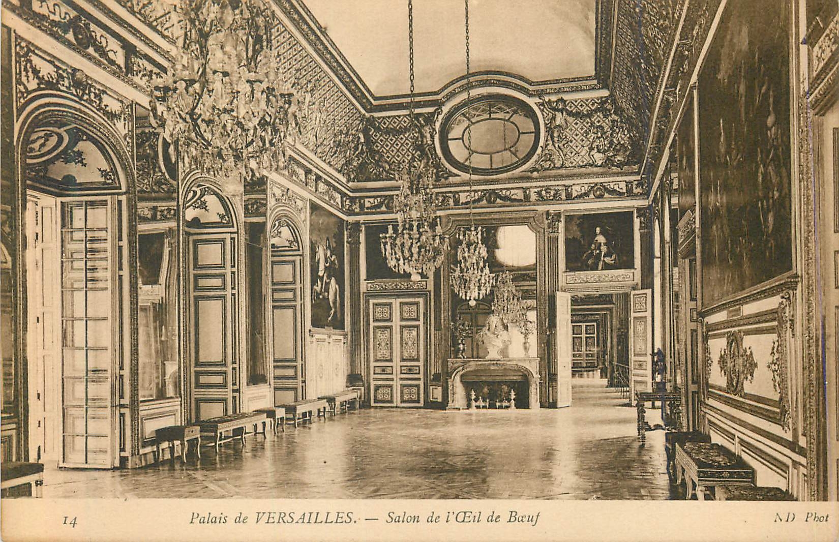 Palais de VERSAILLES — Salon de l'Œil de Bœuf