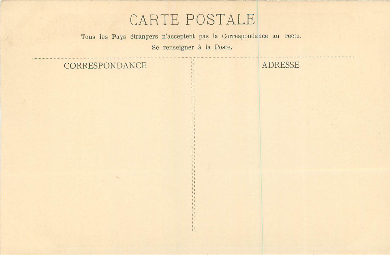 CPA Musee du louvre tete d homme — Verso