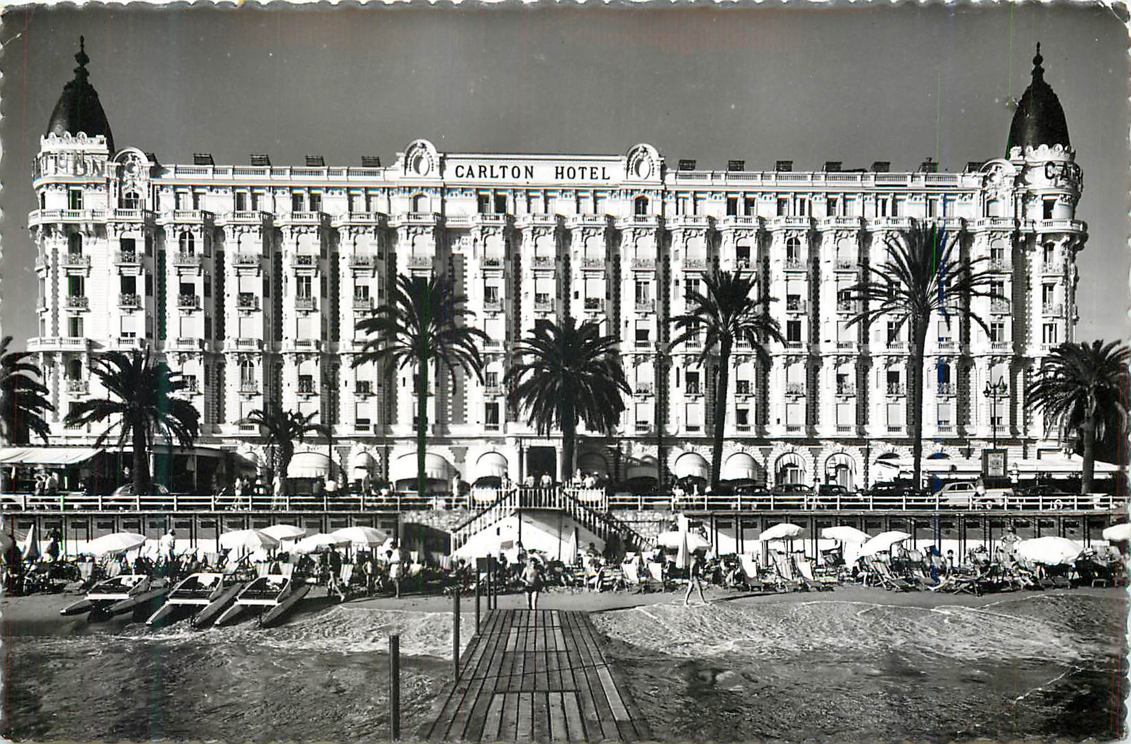 CPM La cote d azur cannes carlton hotel