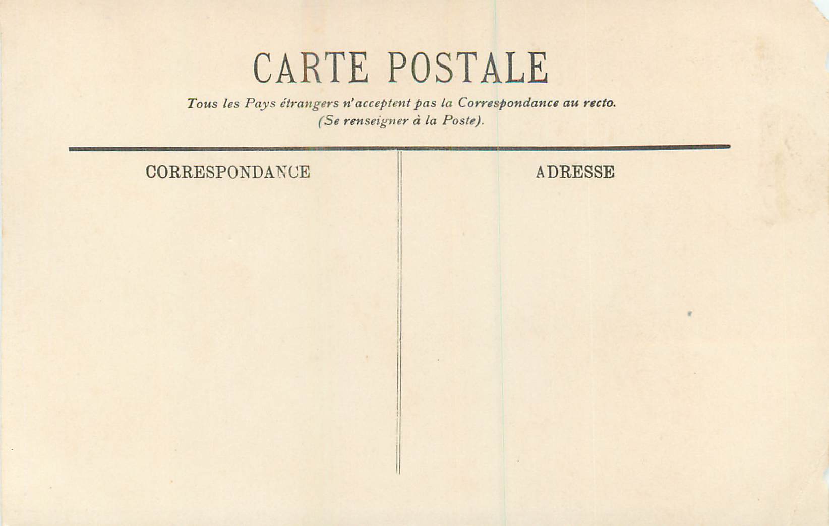CPA 5 saint sauveur le gouffre et la colonne de la duchesse de berry — Verso